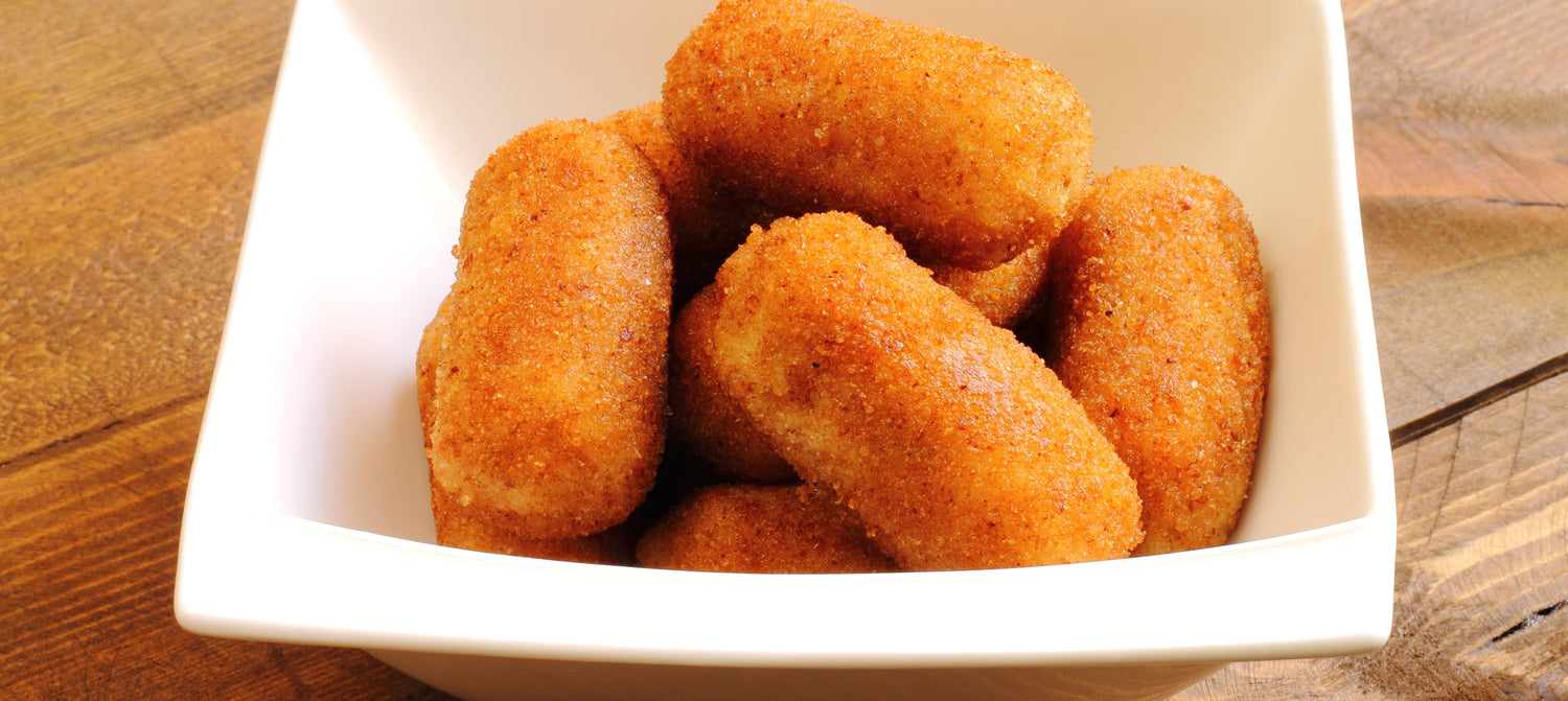 Croquetas de jamón - Traditionelle spanische Schinken-Kroketten