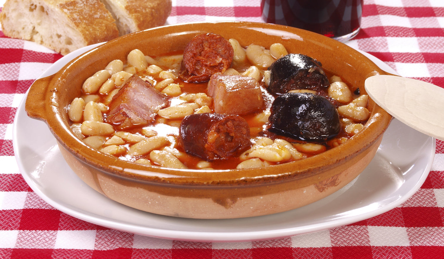 Fabada Asturiana - Bohneneintopf aus Asturien