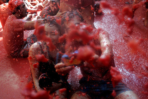La Tomatina de Buñol - Krieg der Tomaten