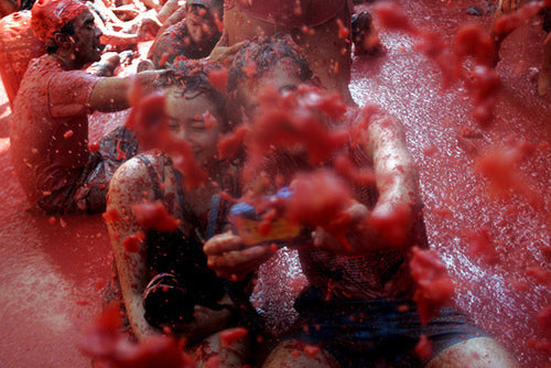 La Tomatina de Buñol - Krieg der Tomaten