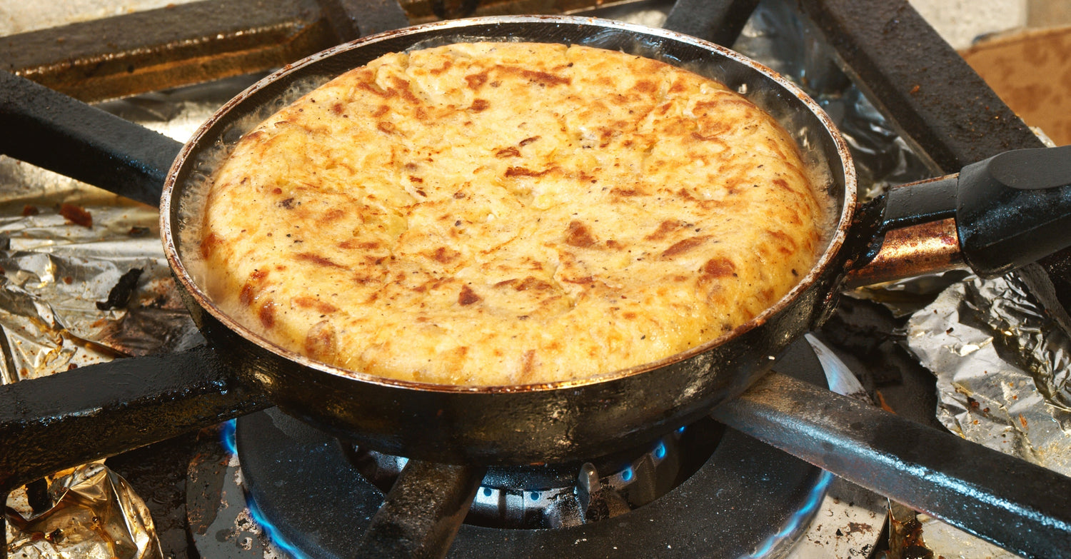 Tortilla de Patata con Chorizo - Spanisches Kartoffelomelette