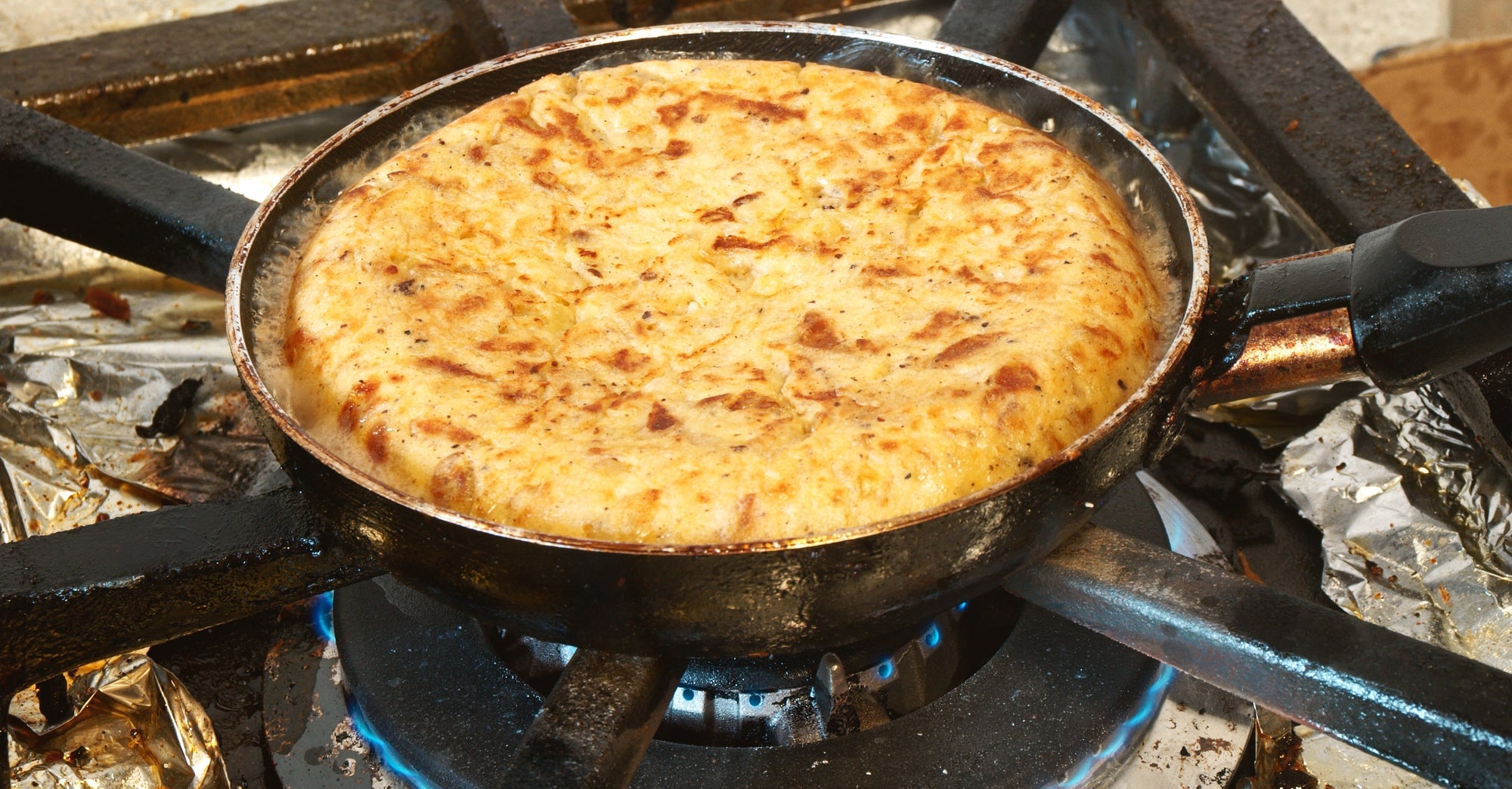 Tortilla de Patata con Chorizo - Spanisches Kartoffelomelette