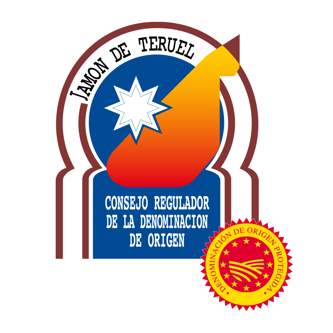 Serranoschinken Jamón de Teruel D.O.P. 18 Monate gereift Blockform 800g