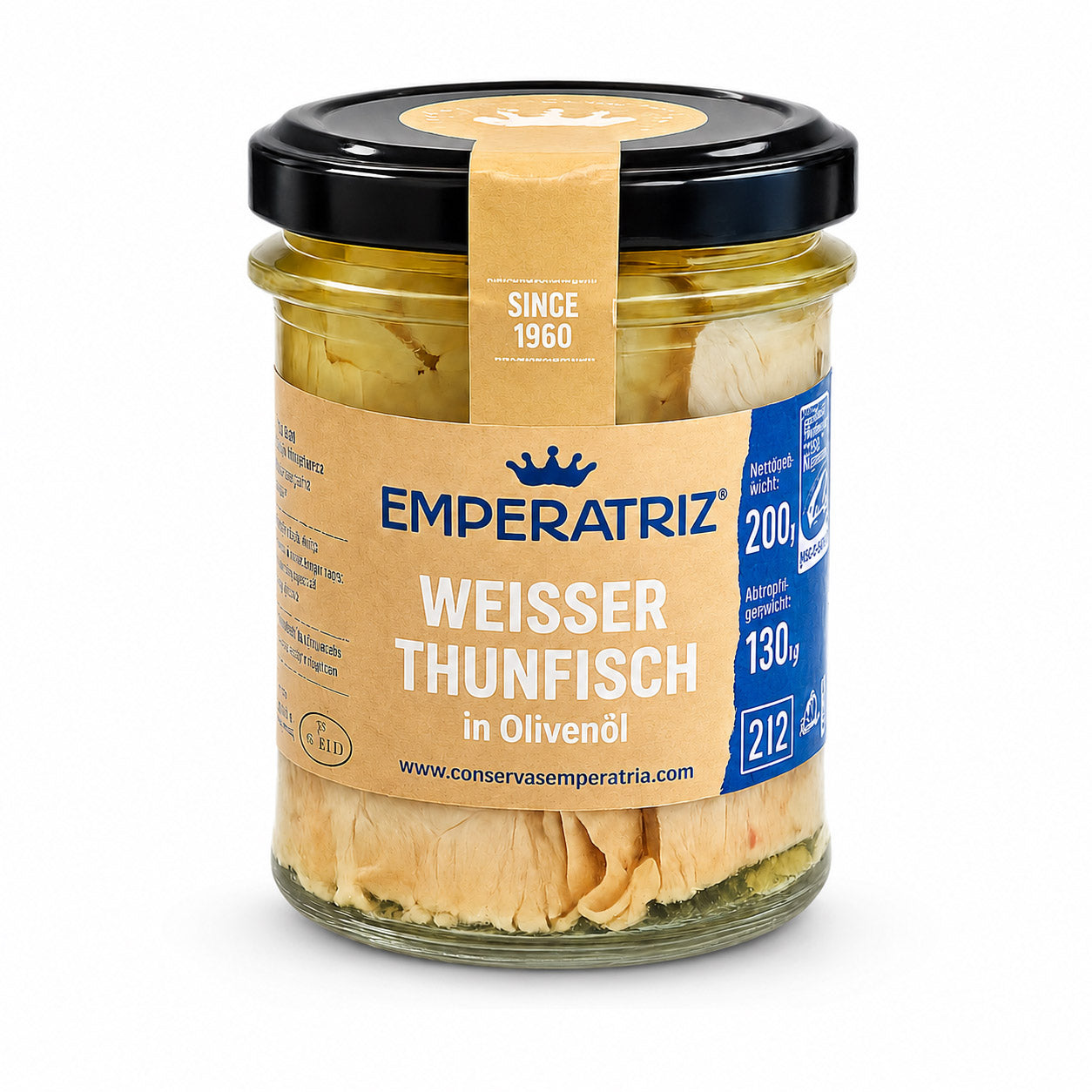 Bonito del Norte - Weißer Thunfisch aus nachhaltiger Fischerei in Olivenöl