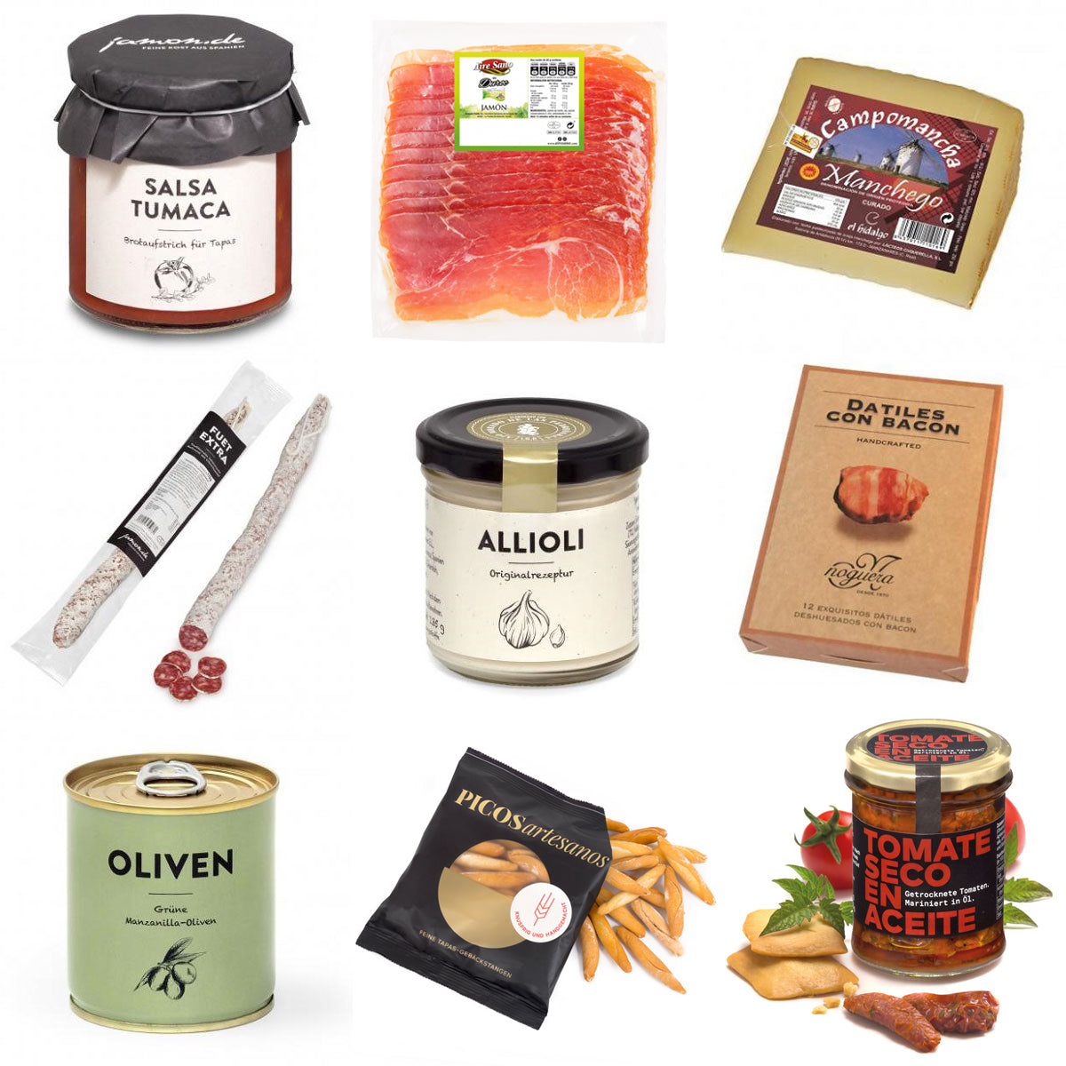 BEST OF TAPAS - Spanische Tapas-Highlights für 4 Personen