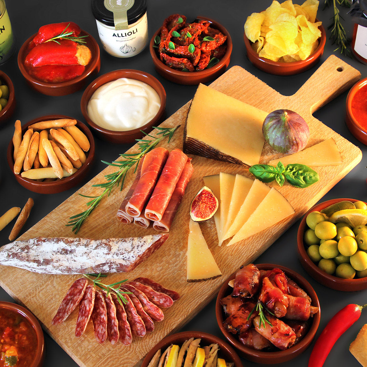 TAPAS ALL-IN-PAKET - Tapas-Klassiker aus Spanien für 8 Personen