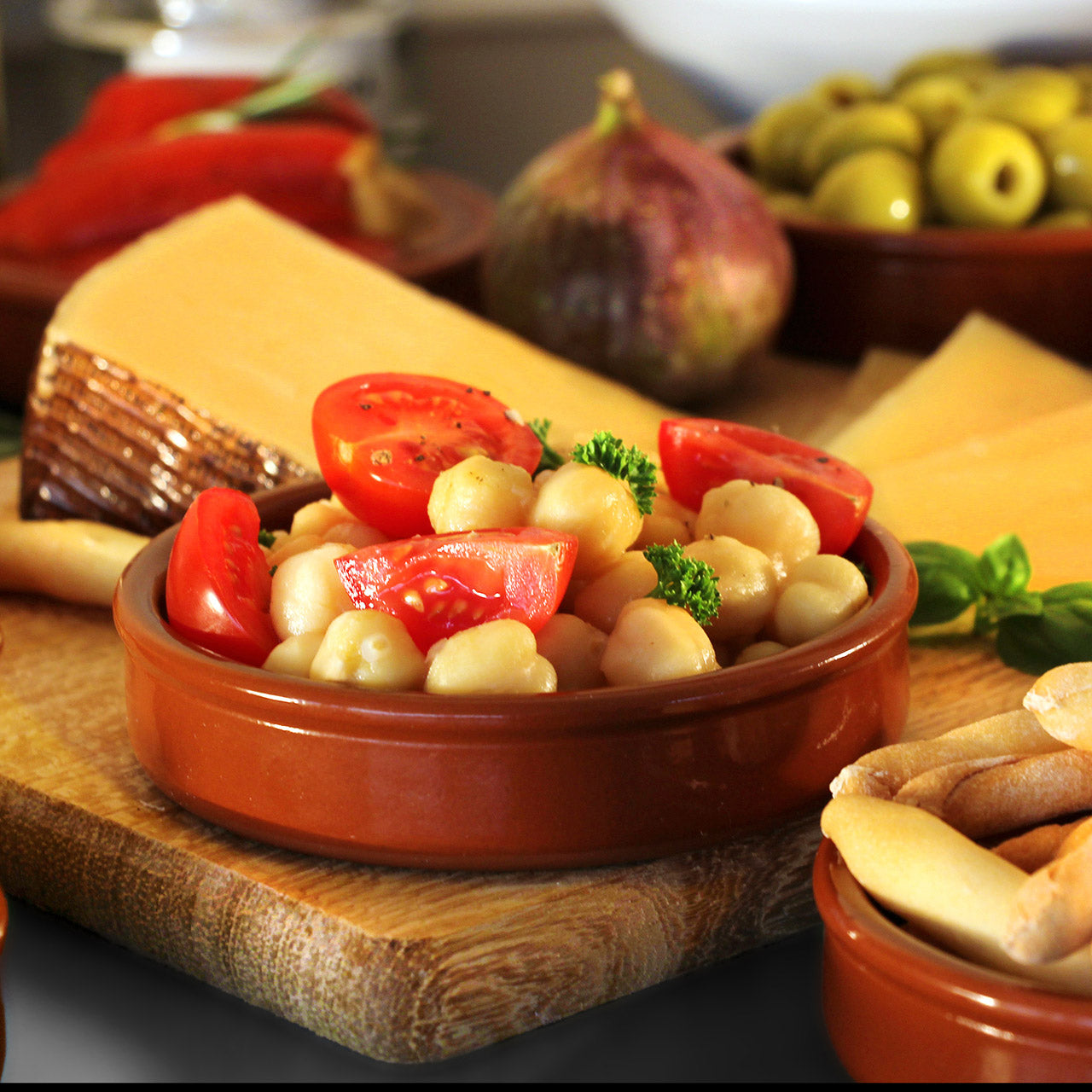 VEGETARISCHE TAPAS | Fleischlose Tapas im Set für 6-8 Personen