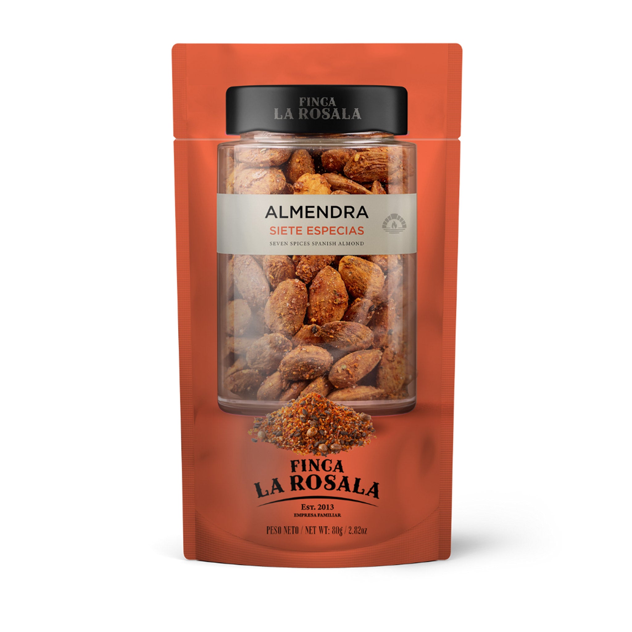 Almendra 7 Especias - Pikant gewürzte Valencia-Mandeln