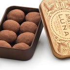 Pralinen-Box mit Amatllons | Schokoladenpralinen aus Marcona-Mandeln 35g