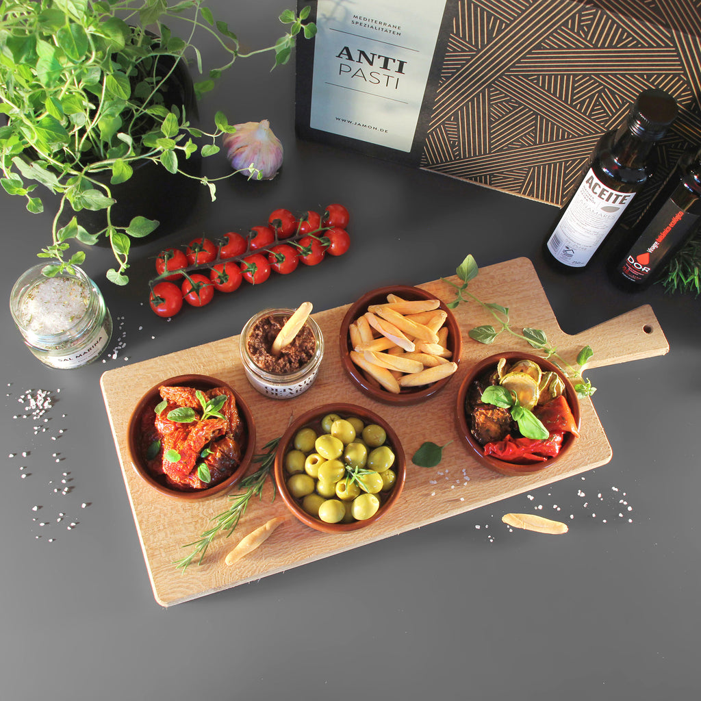 ANTIPASTI - Mediterran Genießen mit Antipasti, Olivenöl & Balsamico