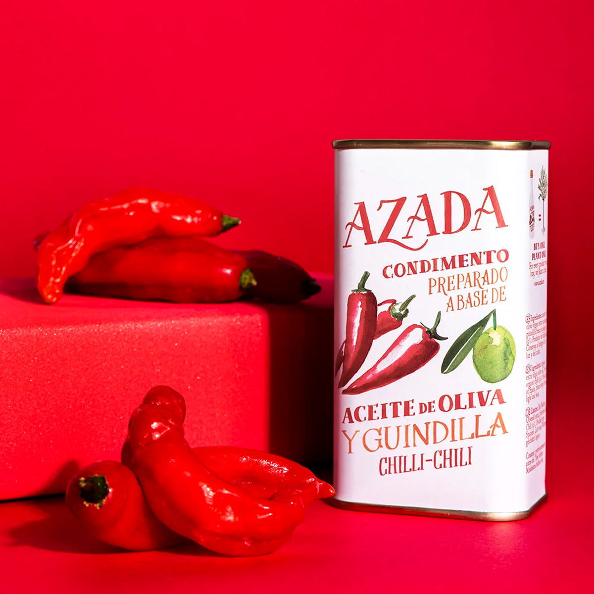 Natives Olivenöl Extra CHILI - mit frischen Chillis aromatisiert 225ml