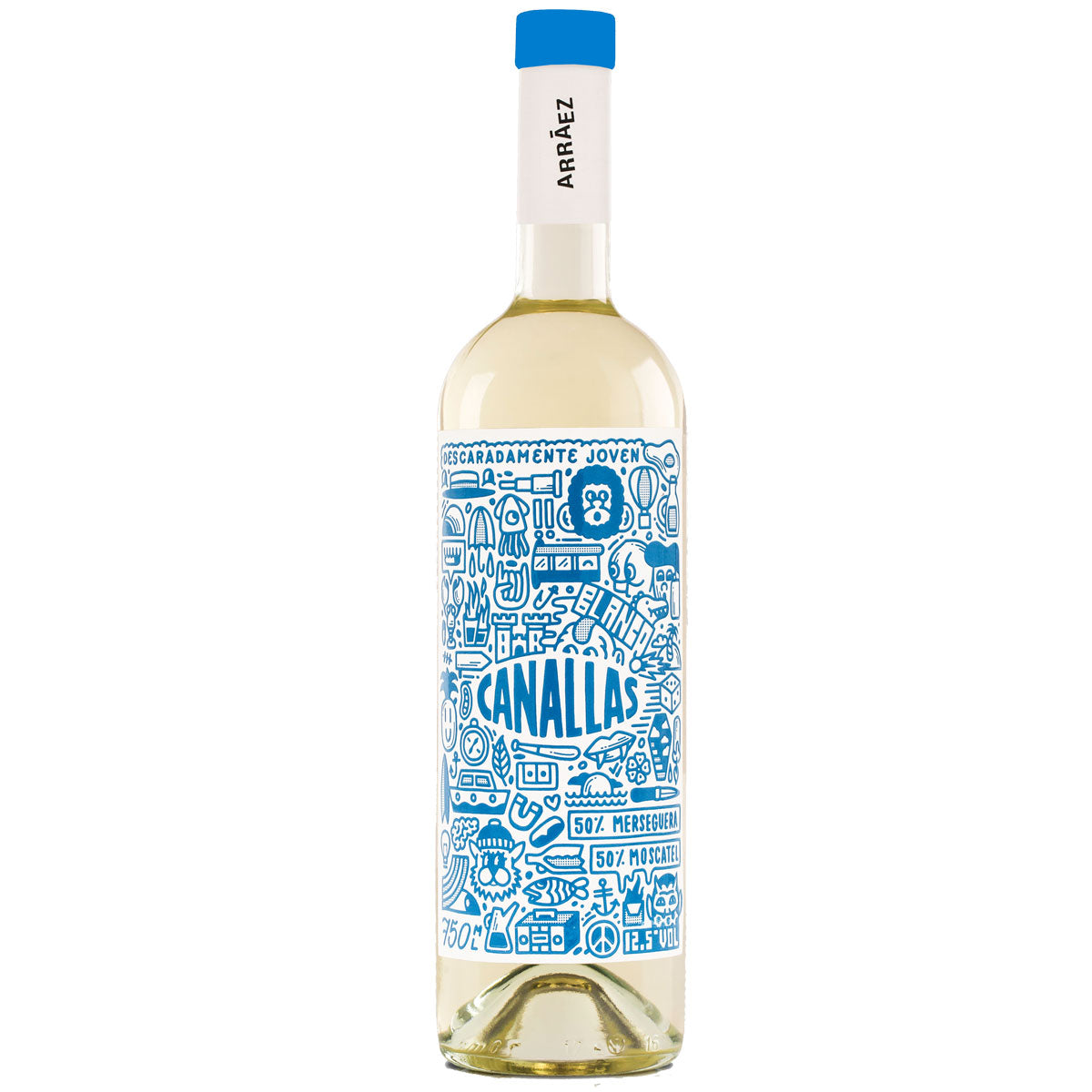 CANALLAS Blanco Bodegas Arráez D.O. Valencia