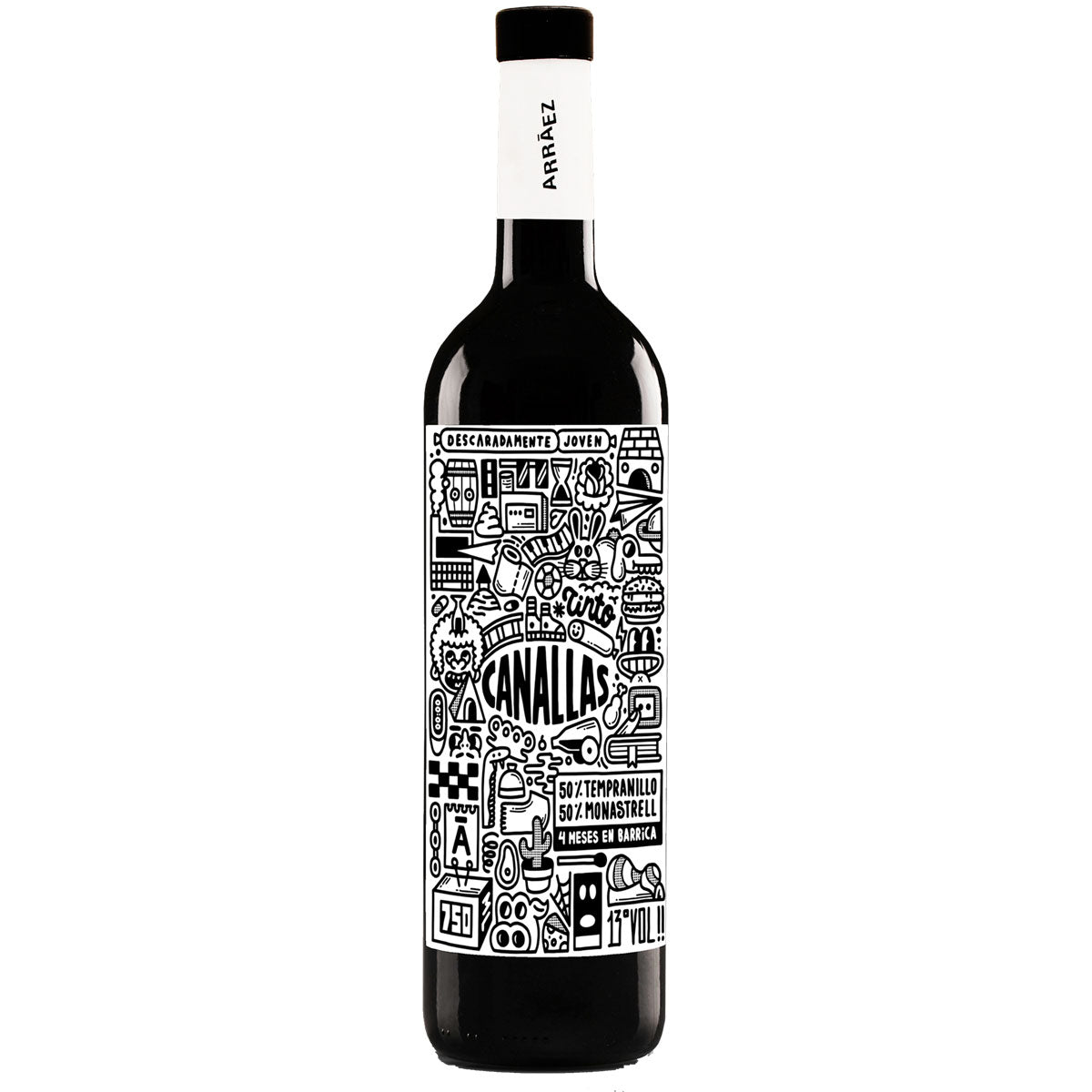 CANALLAS Tinto Bodegas Arráez D.O. Valencia