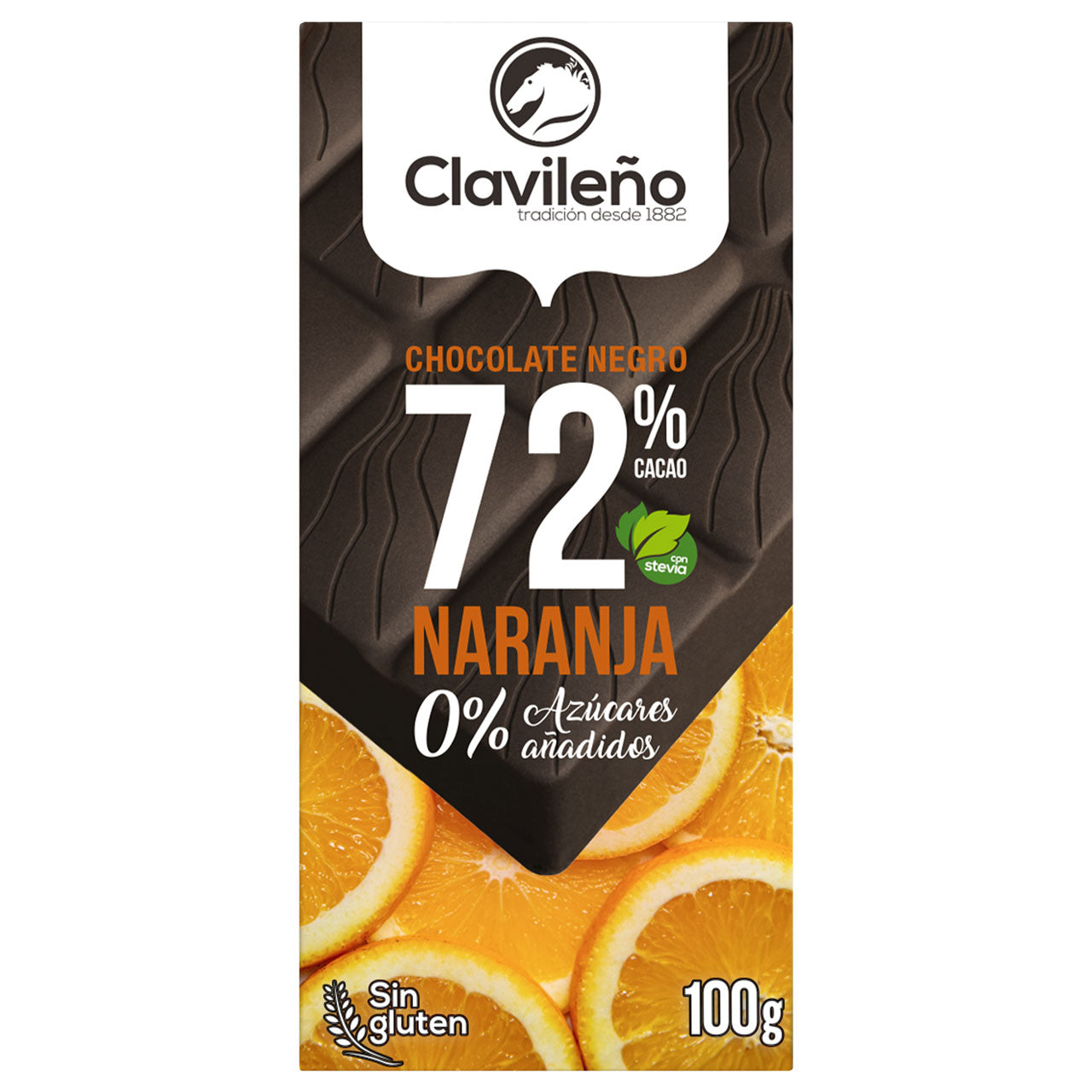 Chocolate Naranja - Dunkle Schokolade 72% Kakao mit Orangen