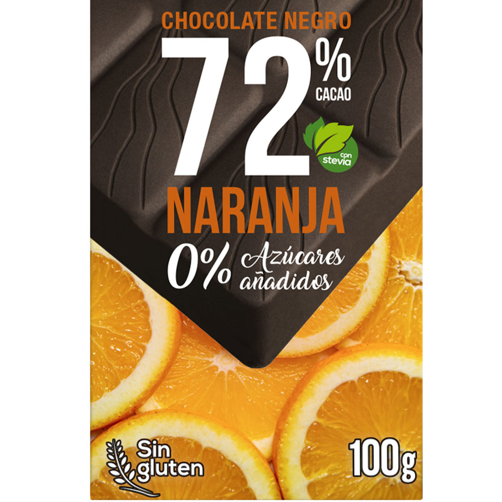 Chocolate Naranja - Dunkle Schokolade 72% Kakao mit Orangen