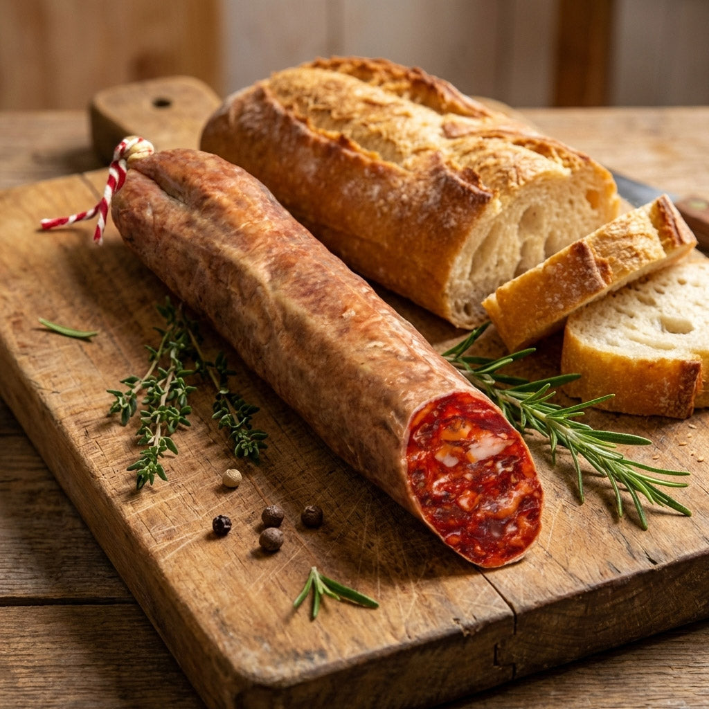 Chorizo Ibérico de Bellota - Pikante Paprikawurst vom Ibérico-Eichelschwein