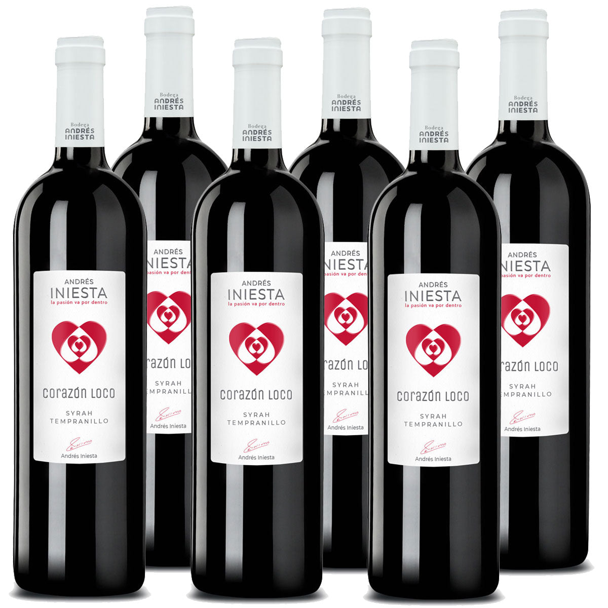 Corazon Loco Tinto Iniesta (6 Flaschen)