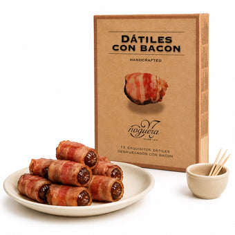 Datteln im Speckmantel - Dátiles con Bacon (150g)