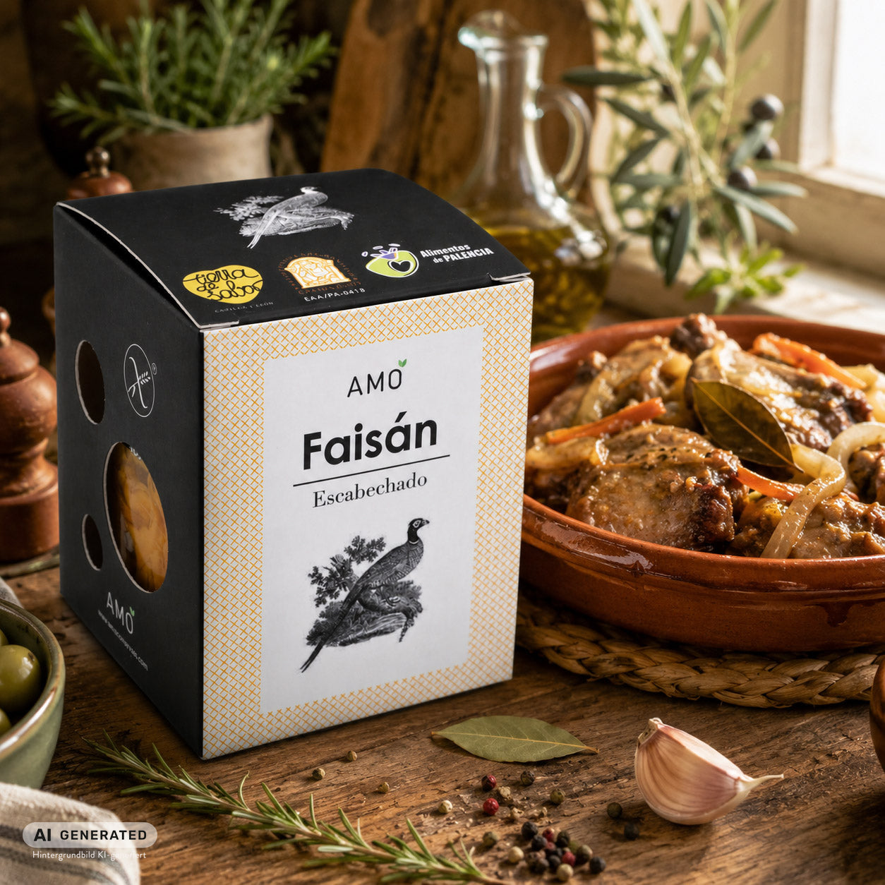 Faisán Escabechado - eingelegter Fasan von Amó Conservas