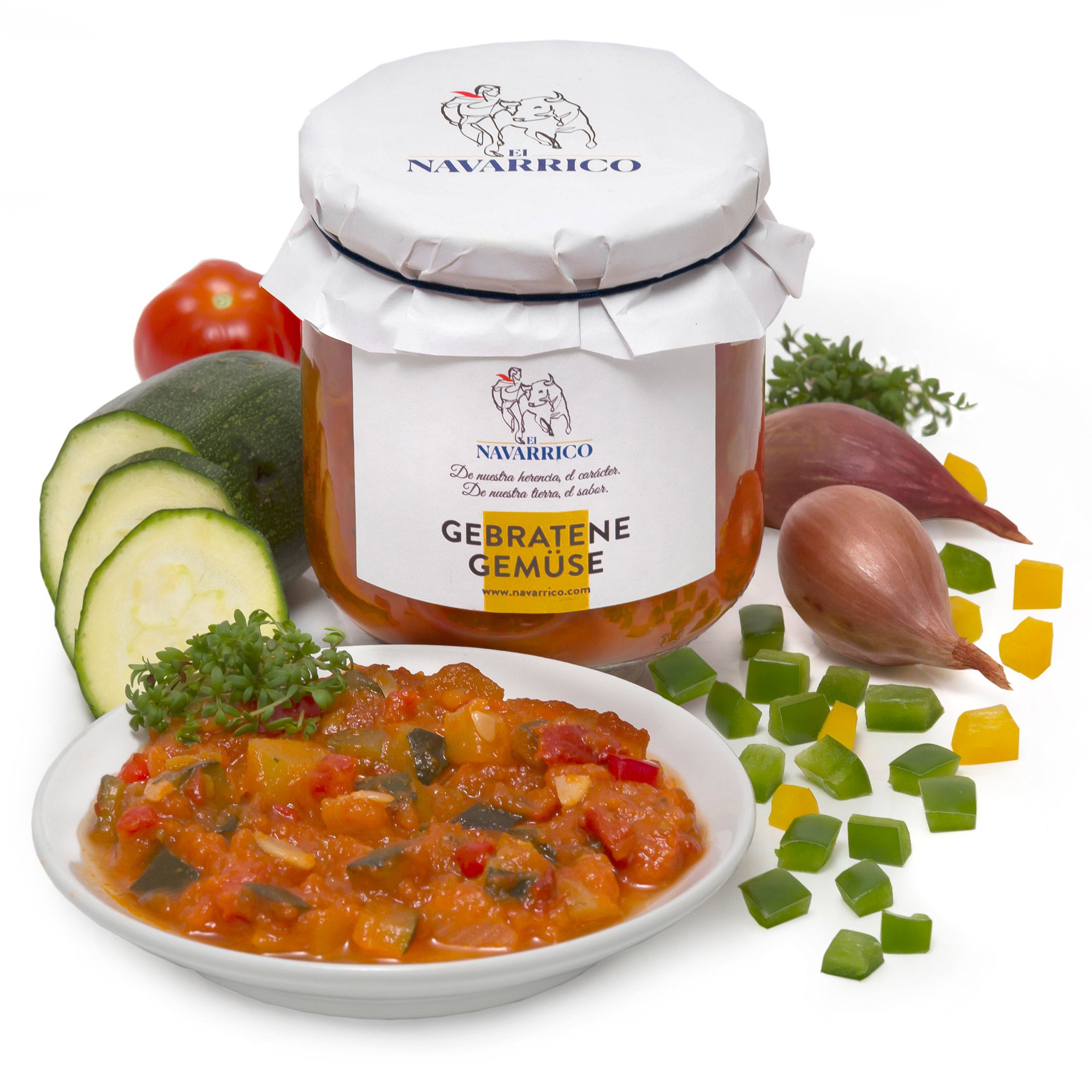 Fritada de Verduras - Gebratenes Gemüse mit Olivenöl