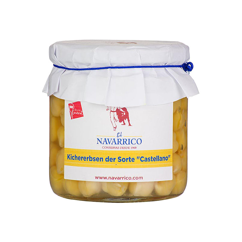 Kichererbsen aus Navarra – Garbanzos al natural extra