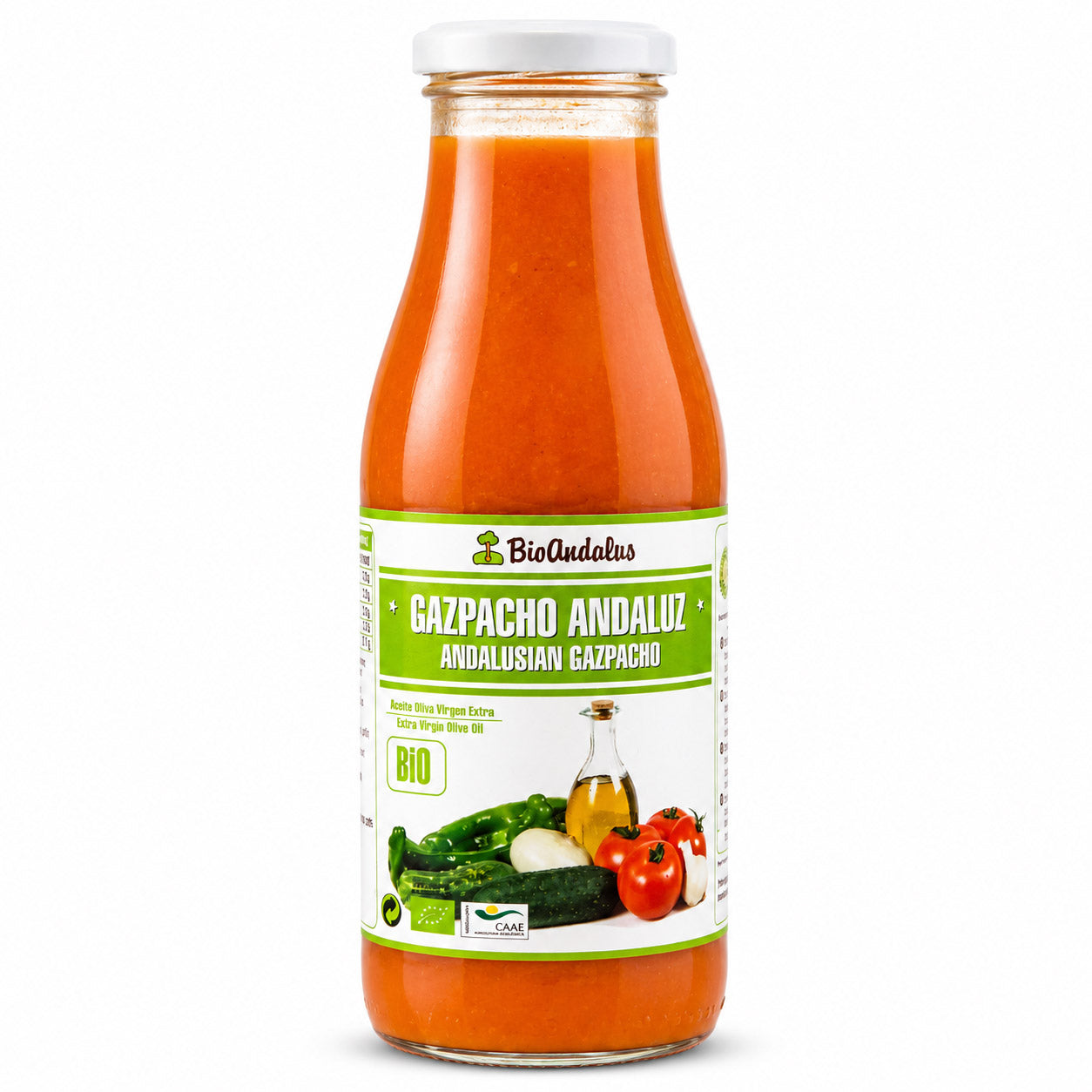 Gazpacho Andaluz - Spanische Gemüsesuppe