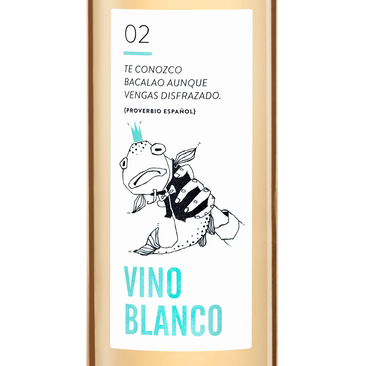 BLANCO Weingeschenk - Holzkiste mit 3 Flaschen Weißwein aus Spanien