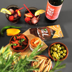 SOMMER IN SPANIEN - Präsentkorb mit Sangría & spanischen Knabbereien