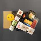 OLÉ - Feinkost-Präsentkorb mit herzhaften spanischen Delikatessen