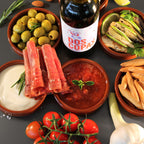 OLÉ - Feinkost-Präsentkorb mit herzhaften spanischen Delikatessen