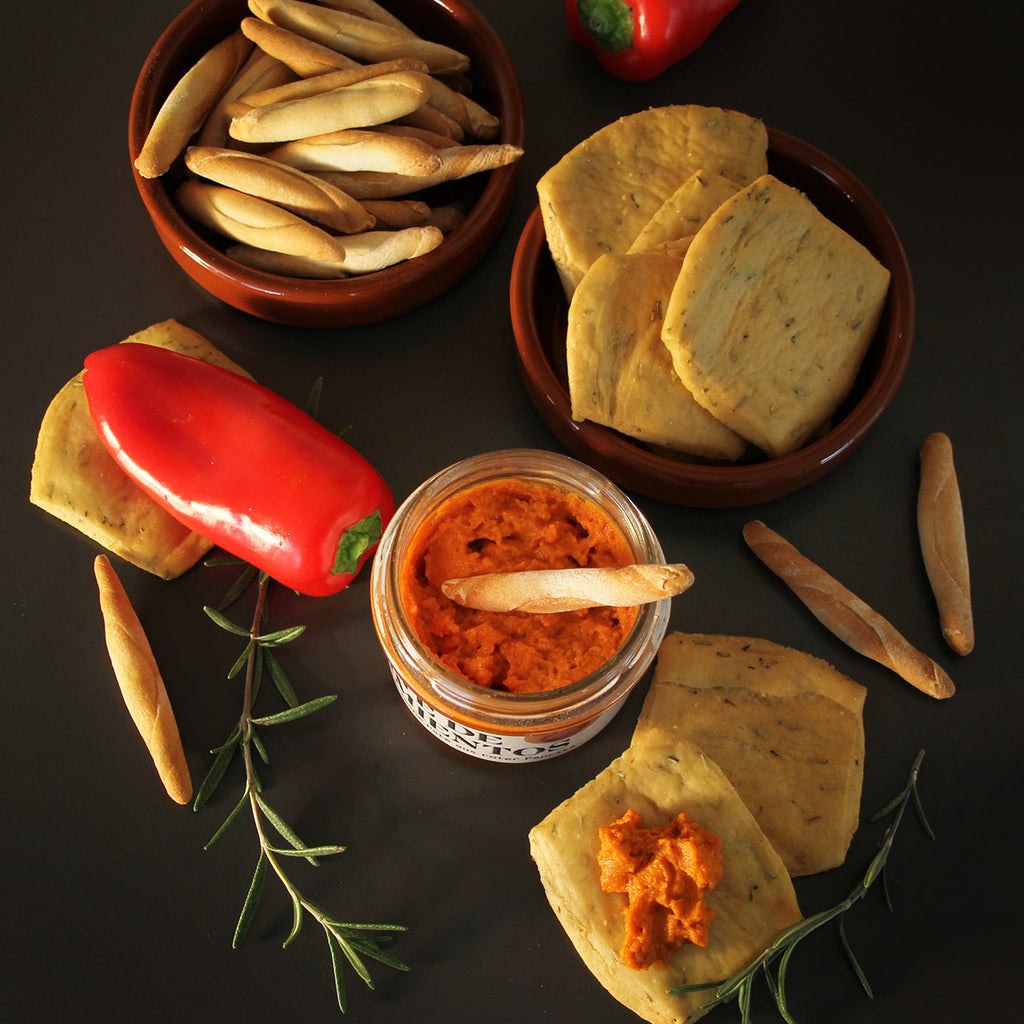 Paté de Pimientos del Piquillo - Vegetarische Paté aus roter Paprika