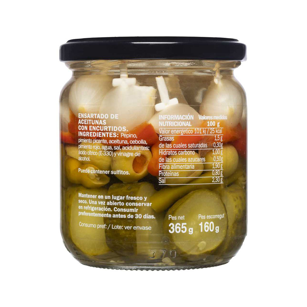 Banderillas picantes - Pikante Gewürzspieße mit Mixed Pickles