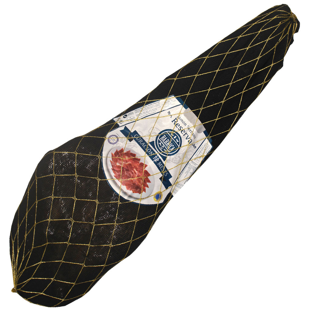 Serrano Schinken im Set mit Zubehör