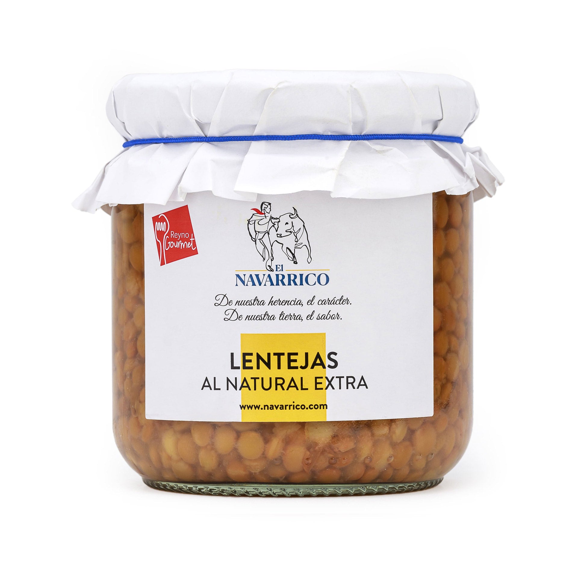 El Navarrico – Lentejas al Natural Extra | Linsen, vorgegart, ohne Zusatzstoffe