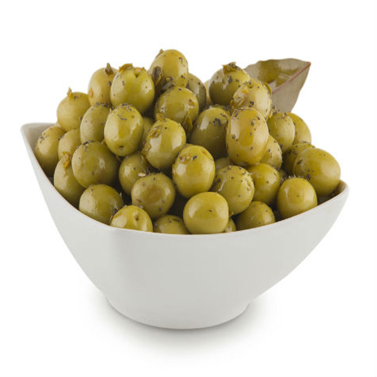 Aceitunas Estilo Campesino - Grüne Oliven mit mediterranen Gewürzen und Zitronensaft