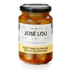 Aceitunas Estilo Campesino - Grüne Oliven mit mediterranen Gewürzen und Zitronensaft