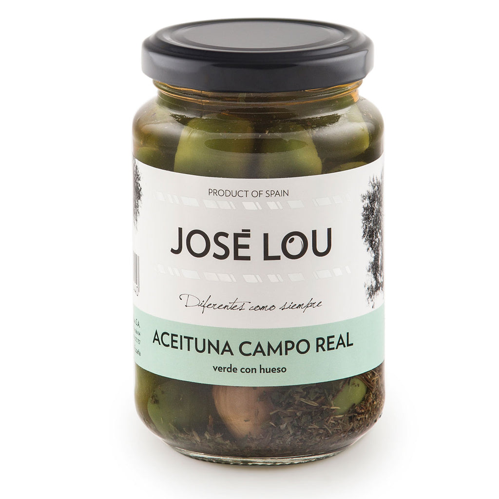 Aceituna verde Campo Real - Grüne Oliven mit mediterranen Gewürzen