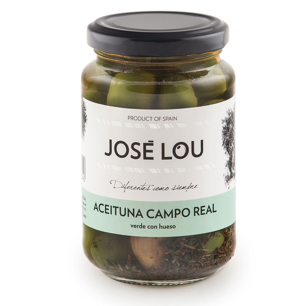 Aceituna verde Campo Real - Grüne Oliven mit mediterranen Gewürzen
