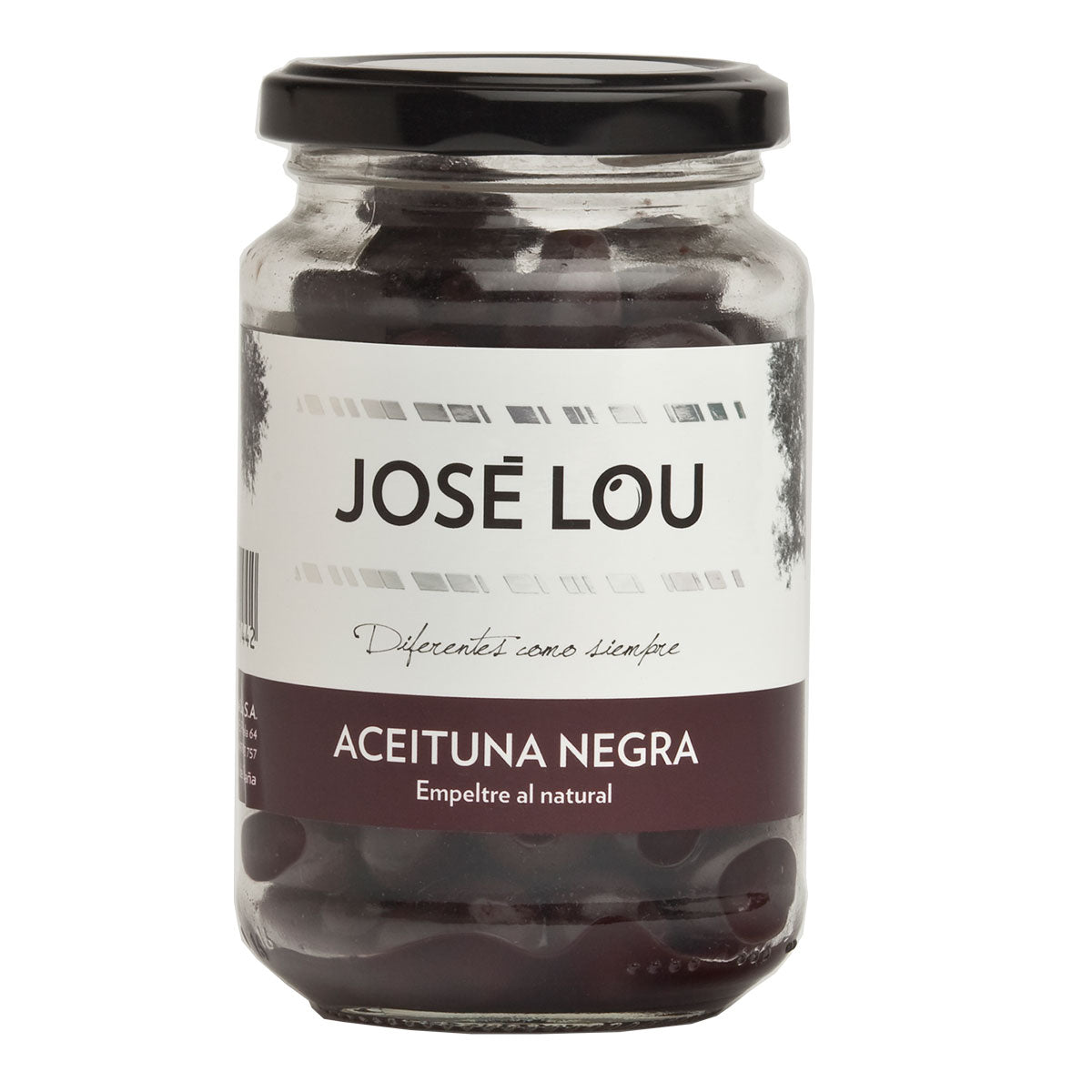 Schwarze Empeltre-Oliven aus Spanien naturbelassen