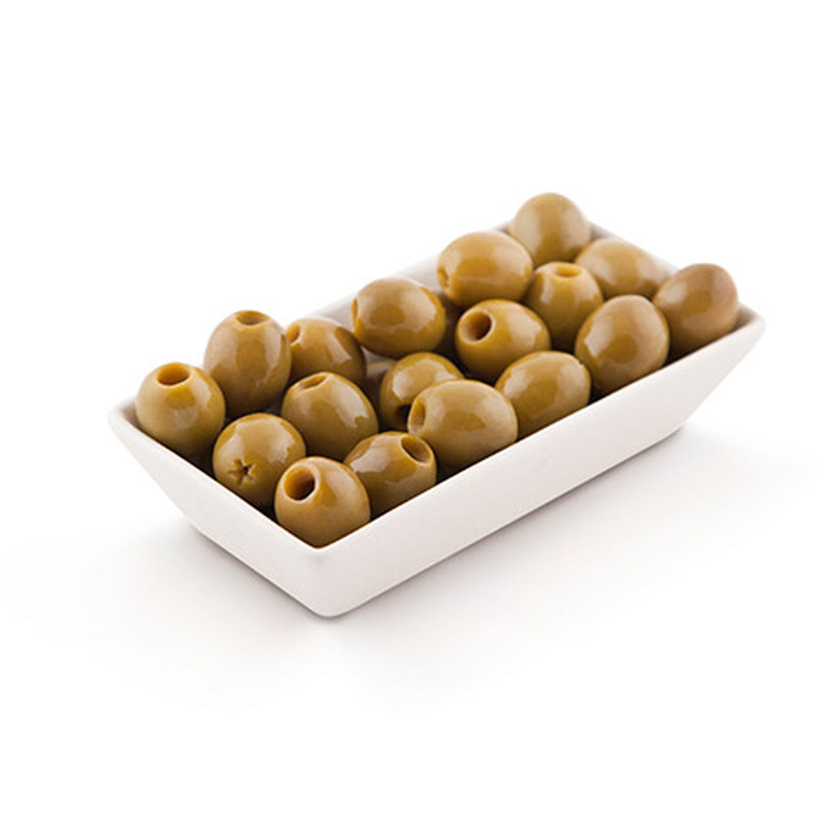 Grüne Oliven mit Sardellenfüllung - Aceitunas rellenas de anchoas