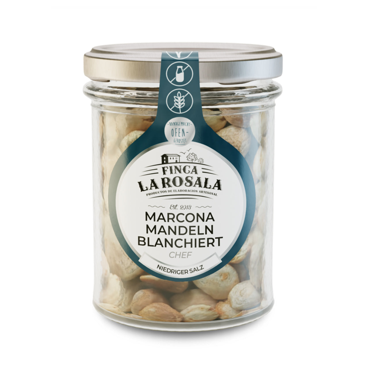 Marcona-Mandeln Natural - Im Ofen geröstet