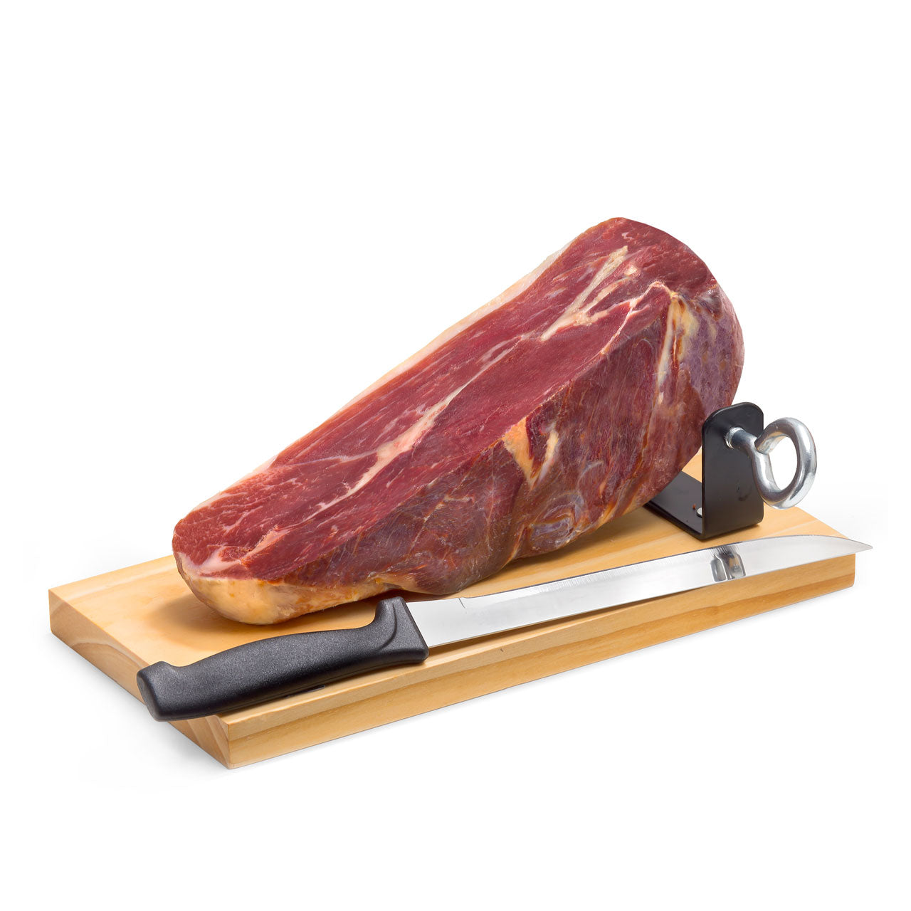MINI IBÉRICO-SCHINKEN | Geschenkkarton | Mit Holzständer und Messer