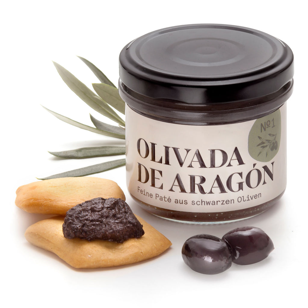 Olivada de Aragón - Feine Paté aus schwarzen Oliven