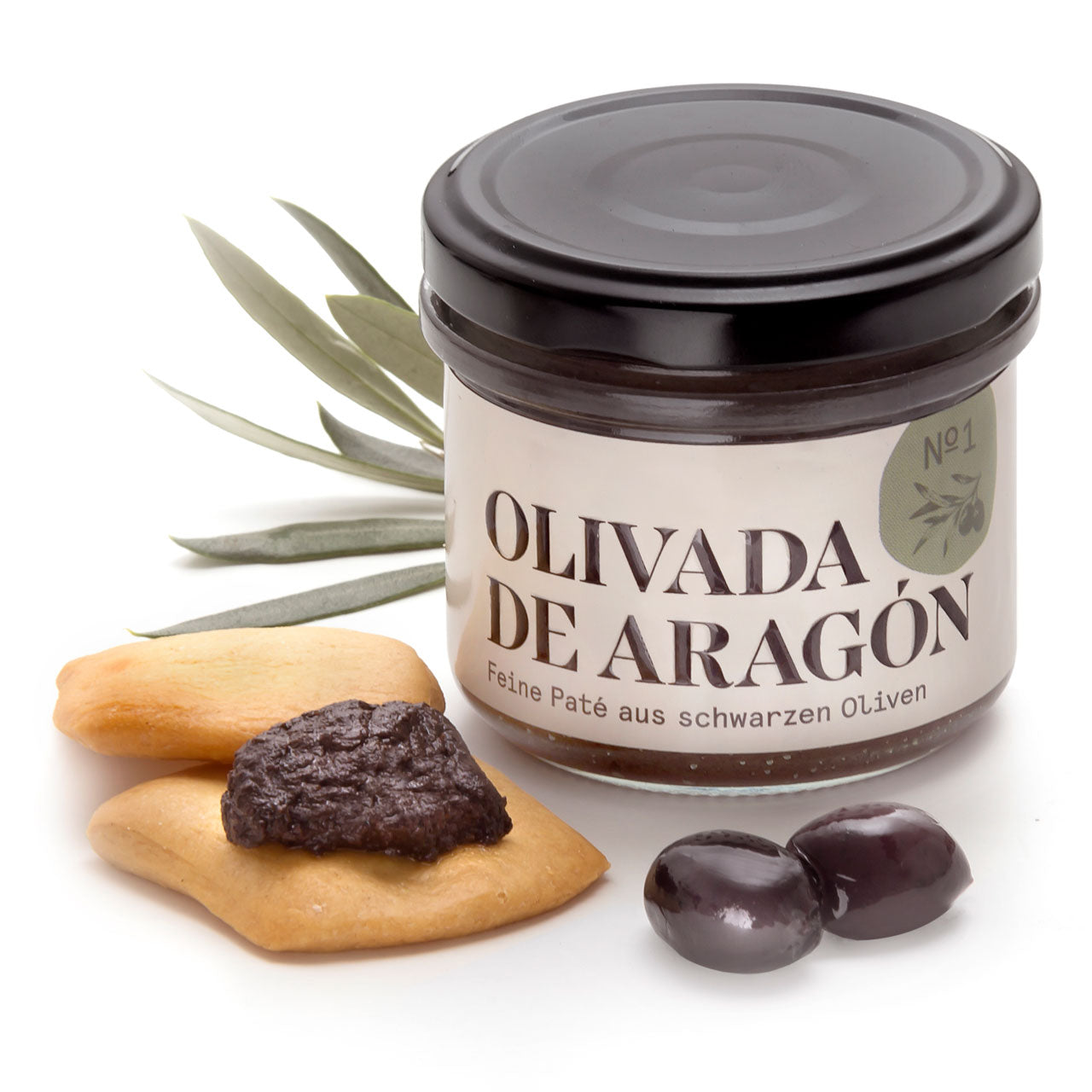 Olivada de Aragón - Feine Paté aus schwarzen Oliven