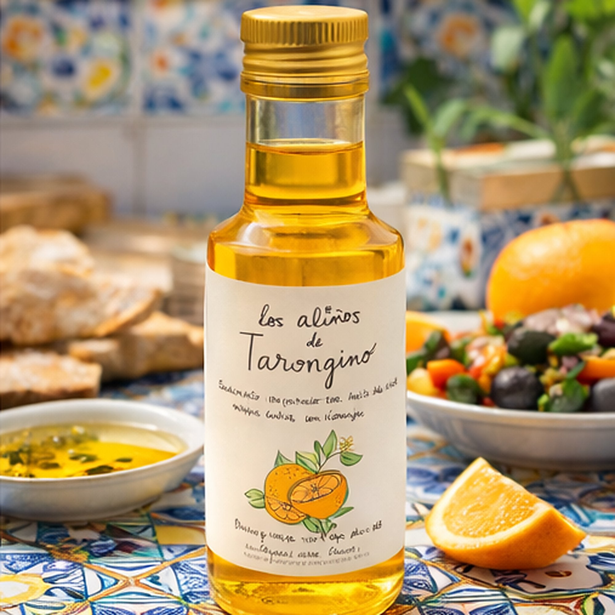 Natives Olivenöl Extra mit Orange – Tarongino Orangenöl aus Spanien (100 ml)