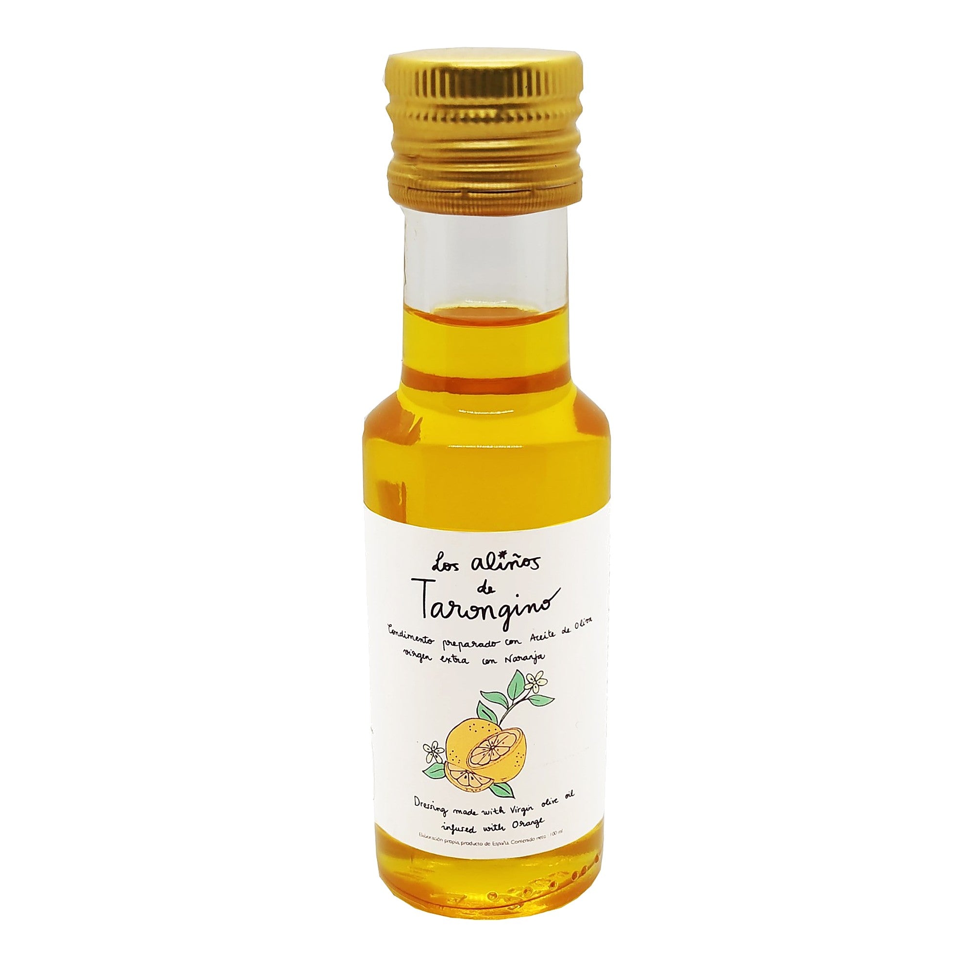 Natives Olivenöl Extra mit Orange – Tarongino Orangenöl aus Spanien (100 ml)