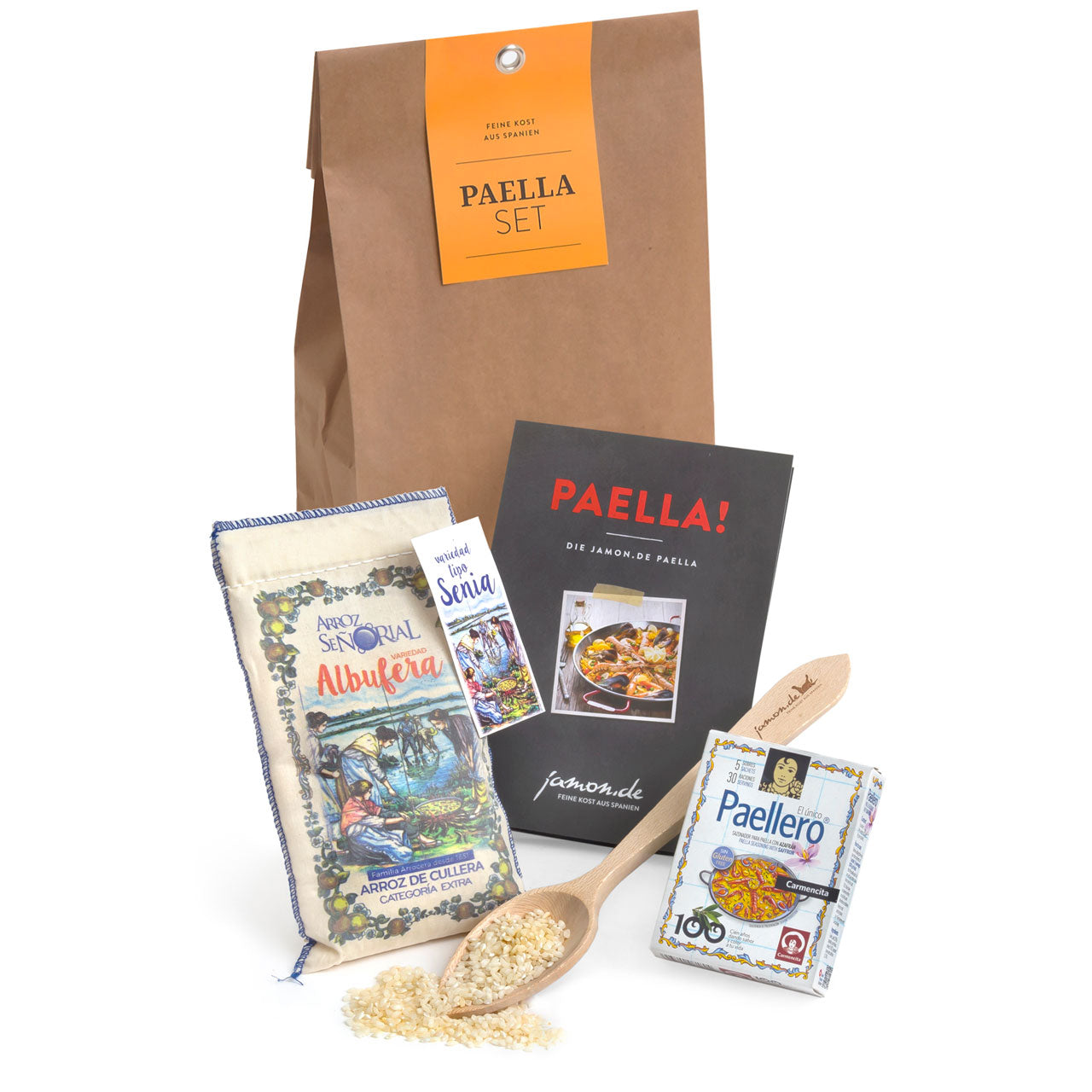 PAELLA-SET - Originalzutaten für eine spanische Paella zum Selbermachen