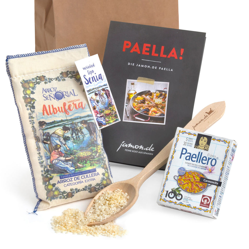PAELLA-SET - Originalzutaten für eine spanische Paella zum Selbermachen
