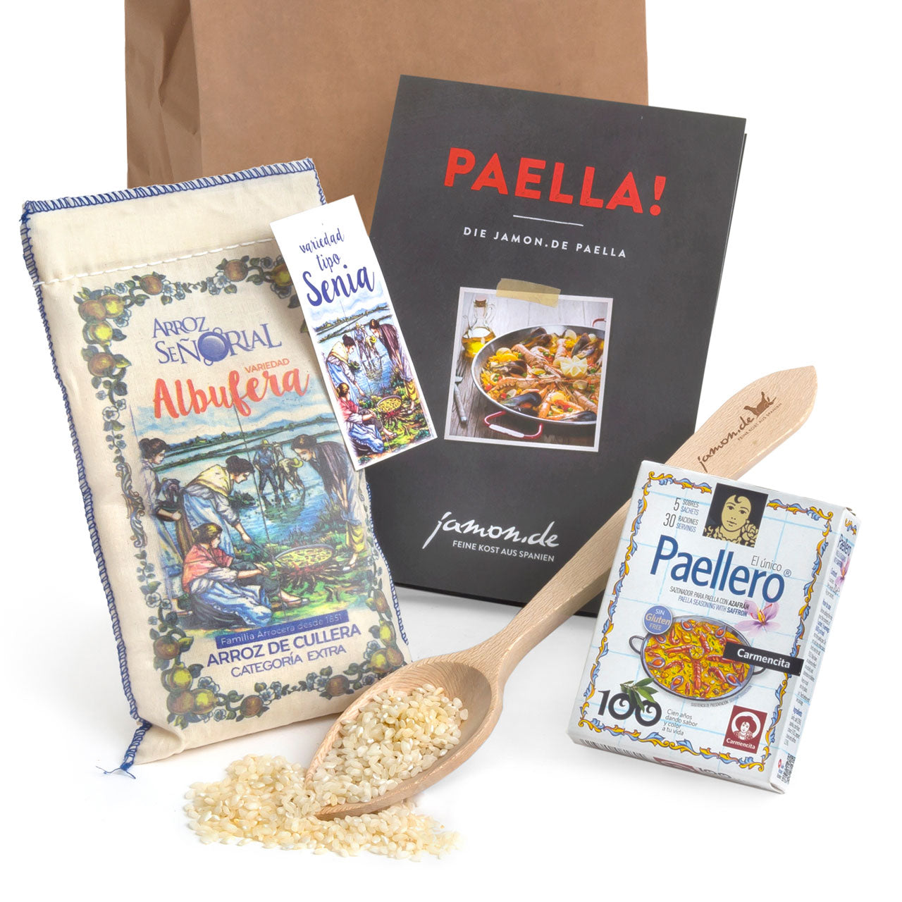 PAELLA-SET - Originalzutaten für eine spanische Paella zum Selbermachen