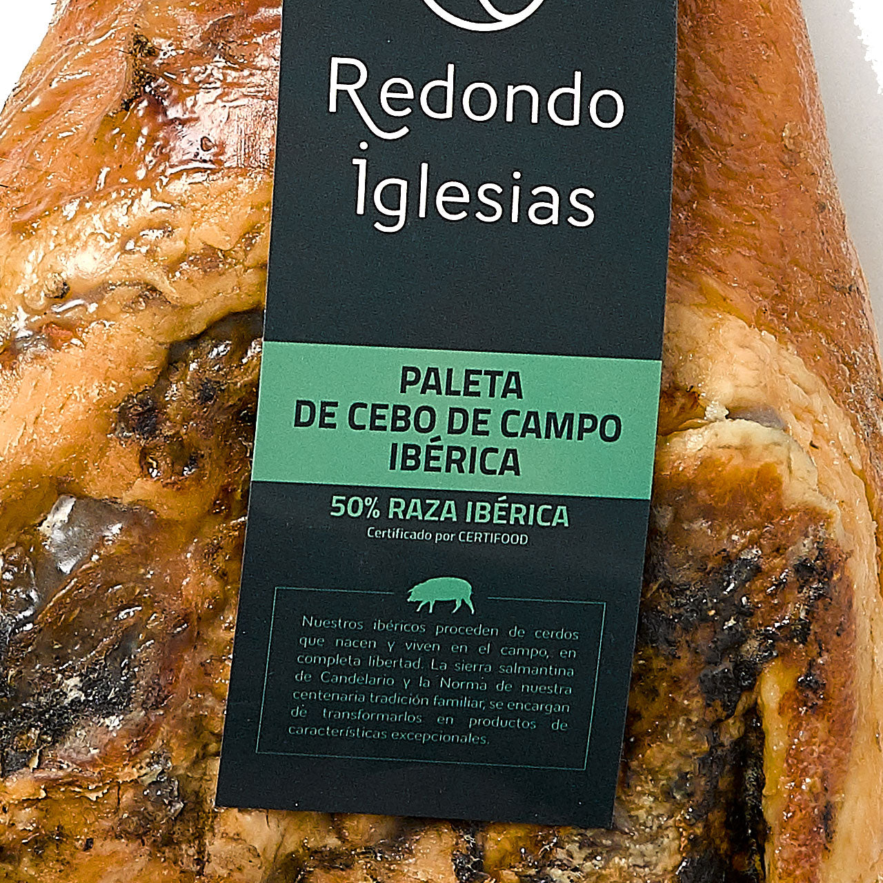 Paleta Ibérica de Cebo de Campo | Iberico Vorderschinken aus Freilaufhaltung | Stückgewicht 4,5kg